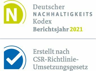 Logo vom deutschen Nachhaltigkeitskodex
