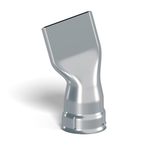  Ugello piatto angolato 40 x 2 mm per il cordolo del tubo di uscita