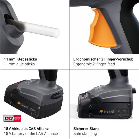  PRO MobileGlue 5011 CAS inkl. 2,0 Ah Akku und Ladegerät