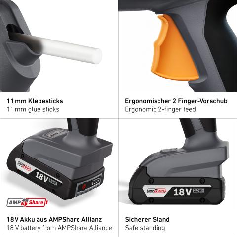  PRO MobileGlue 5011 AMP senza batteria e caricabatterie