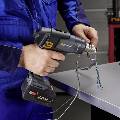 STEINEL Tools MobileHeat 3  inkl. 8,0Ah Akku und Ladegerät